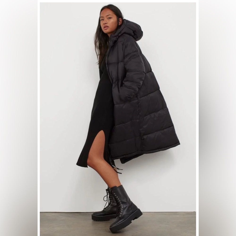 Kangol × H&M Long Puffer Jacket